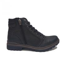 Coturno Estiloso Em Couro Masculino Freeway Wrangle2-3708 Coturno Estiloso Em Couro Masculino Freeway Wrangle2-3708