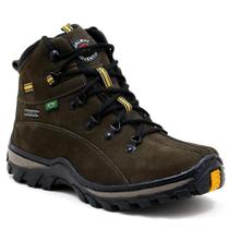 Coturno Feminino Adventure Couro Tratorado Antiderrapante
