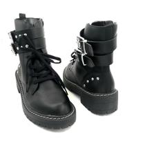 Coturno Feminino Bebecê Preto Tratorado 2422236 Coturno Feminino Bebecê Preto Tratorado 2422236