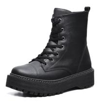 Coturno Feminino Bota Blogueira Sola Tratorada Têndencia Frio Inverno