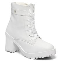 Coturno Feminino Bota Botinha Sola Alta Cano Baixo Estilosa Elegante