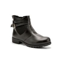 Coturno feminino bota cano curto casual botinha salto baixo confortavel 33 ao 40