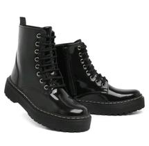 Coturno Feminino Bota Tratorada Blogueira Cano Alto Coturno Feminino Bota Tratorada Blogueira Cano Alto