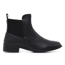 Coturno Feminino Cano Curto Casual Confortável Com Elástico - sch11212