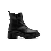 Coturno Feminino Couro Estilosa Conforto Elegância Durabilidade Bota cor Preto Coturno Feminino Couro Estilosa Conforto Elegância Durabilidade Bota cor Preto