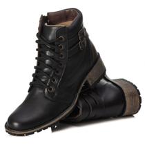 Coturno Feminino Couro Ref.: 20.000 Coturno Feminino Couro Ref.: 20.000