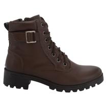 Coturno Feminino Donna Lolita F206 - Marrom Coturno Feminino Donna Lolita F206 - Marrom