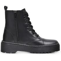 Coturno Feminino Militar Bota Cano Médio Antiderrapante