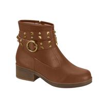 Coturno Feminino Moleca Cano Curto Com Tachas e Fivela Bota Casual Confortável Antiderrapante Coturno Feminino Moleca Cano Curto Com Tachas e Fivela Bota Casual Confortável Antiderrapante