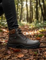 Coturno Feminino Para Trabalho Bota Coturno Adventure Antiderrapante Envio Imediato