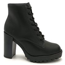 Coturno Feminino Salto Alto Moleca 5325.123