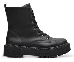 Coturno feminino tratorado bota blogueira tendencia