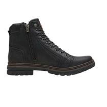 Coturno freeway masculino em couro casual absolutx 7103 preto Coturno freeway masculino em couro casual absolutx 7103 preto