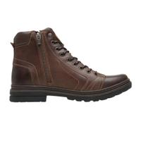 Coturno freeway masculino em couro casual absolutx 7105 chocolate Coturno freeway masculino em couro casual absolutx 7105 chocolate