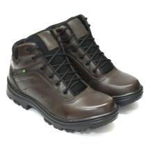 Coturno GM GOD Marrom com Bico PVC C.A.Ref01 Coturno GM GOD Marrom com Bico PVC C.A.Ref01