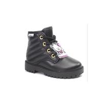 Coturno Infantil Baby Metalassê Preto Molekinha Coturno Infantil Baby Metalassê Preto Molekinha