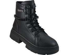 Coturno Infantil Juvenil Feminino Com Correntaria Tweenie Pampili 561014 Coturno Infantil Juvenil Feminino Com Correntaria Tweenie Pampili 561014