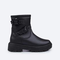 Coturno Infantil Menina Pampili Solado Tratorado Fashion Coturno Infantil Menina Pampili Solado Tratorado Fashion