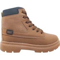 Coturno Infantil Menino Casual Dia a Dia Passeio Cano Médio com Zíper Conforto Klin 366.010