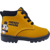 Coturno Infantil Menino Casual Dia a Dia Passeio Escola Conforto Disney Dyan Dmy06dy