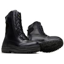 Coturno Kallucci STI com Zíper Preto Coturno Kallucci STI com Zíper Preto