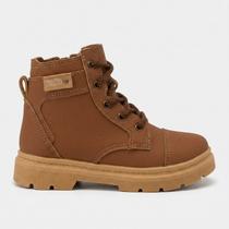 Coturno Klin London Infantil Masculino Caramelo