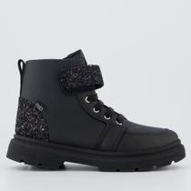 Coturno Klin London Infantil Preto Coturno Klin London Infantil Preto