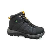 Coturno Macboot Masculino Adventure De Couro Harpia 02 - Xama Grafite