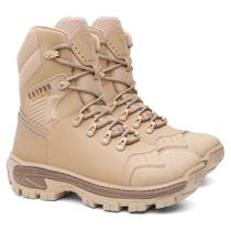 Coturno Masculino Adventure Couro Legitimo Cano Alto Coturno de Segurança Trabalho Militar CATERPRO Bota masculina Homens Trilhas Mato Roça Coturno Masculino Adventure Couro Legitimo Cano Alto Coturno de Segurança Trabalho Militar CATERPRO Bota masculina Homens Trilhas Mato Roça