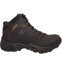 Coturno Masculino Adventure em Couro Passeio Trilha Trabalho Ultra Conforto Bull Terrier Canadian II Coturno Masculino Adventure em Couro Passeio Trilha Trabalho Ultra Conforto Bull Terrier Canadian II