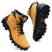 Coturno Masculino Adventure Resistente Solado Tratorado para Trilha