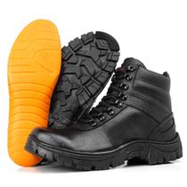 Coturno Masculino Bota Adventure Couro Legitimo Confortavel