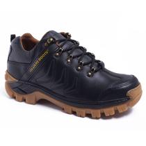 Coturno Masculino Bota Estilo Tênis Adventure Resistente Trekking Casual Básico Cano Baixo - MD.STTORE