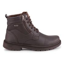 Coturno Masculino Bota Zíper Lateral Cadarço