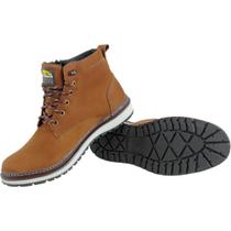 Coturno Masculino Couro Zíper Moderno Confortável Casual 835 Coturno Masculino Couro Zíper Moderno Confortável Casual 835