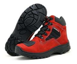 Coturno Masculino Militar Atron Couro 245 Vermelho Coturno Masculino Militar Atron Couro 245 Vermelho