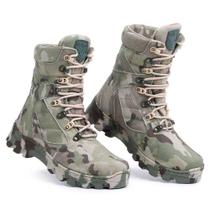 Coturno Masculino Militar Camuflado - Verde Militar