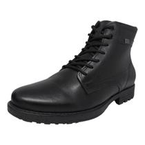 Coturno Masculino Tratorado Conforto em Couro Estilo Pegada Coturno Masculino Tratorado Conforto em Couro Estilo Pegada