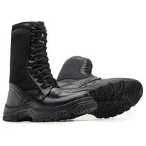 Coturno Militar Kallucci Espumado de Zíper Especial Preto Coturno Militar Kallucci Espumado de Zíper Especial Preto