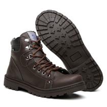Coturno Militar Masculino Adventure Camping Mega Conforto Palmilha em EVA
