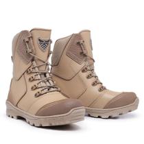 Coturno Militar Masculino Couro Acero Cano Alto Resistente Coturno Militar Masculino Couro Acero Cano Alto Resistente