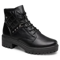 Coturno Mississipi J0792 Feminino - Preto