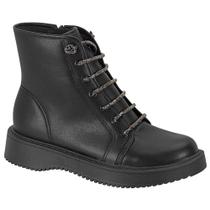 Coturno Moleca 5339.110 Feminino - Preto