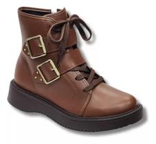 Coturno Moleca Cano Curto Feminina Ref 5339.109