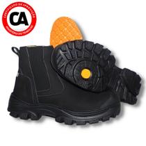 Coturno Original Couro Segurança CatPriime Farmer