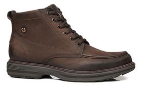Coturno Pegada Masculino Em Couro Cadarço Ziper 181803 Coturno Pegada Masculino Em Couro Cadarço Ziper 181803