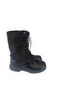 Coturno preto extra leve com ziper