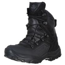 Coturno Preto Militar Lançamento Bota Tática Pró Confort For