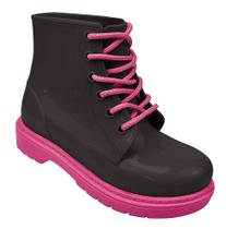 Coturno rosa com preto luelua