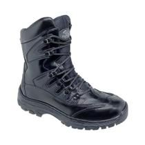Coturno Tático Mega Force Militar Couro Brilho Segurança E Conforto Tamanho: 41Cor:Preto Coturno Tático Mega Force Militar Couro Brilho Segurança E Conforto Tamanho: 41Cor:Preto